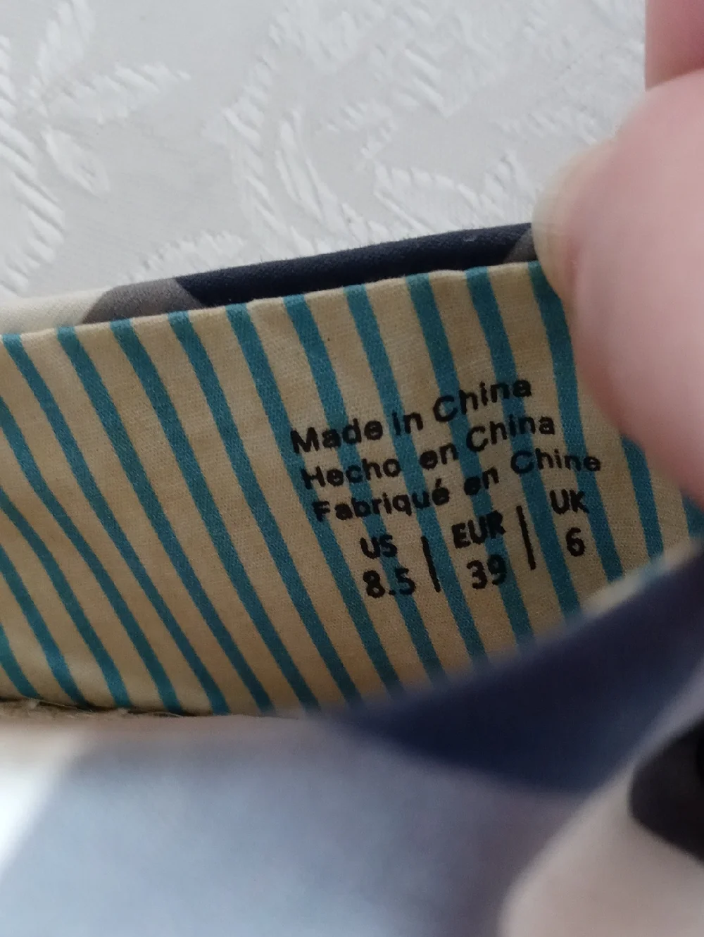 NWT Draper James Fabric and Jute Espadrilles